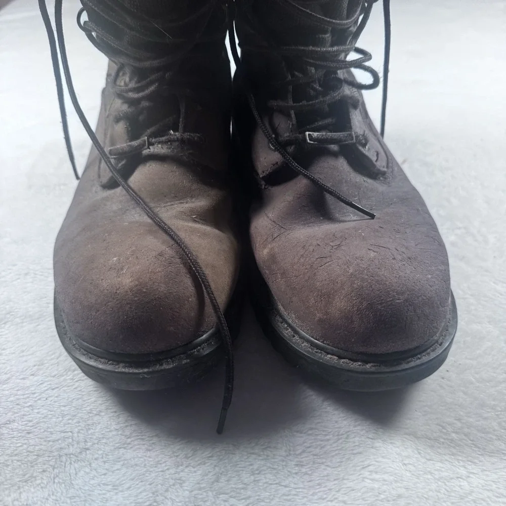 Rocky Mens 12 M Gore-Tex Suppresscent Brown Nubuck Upland Hunting Boots 8
